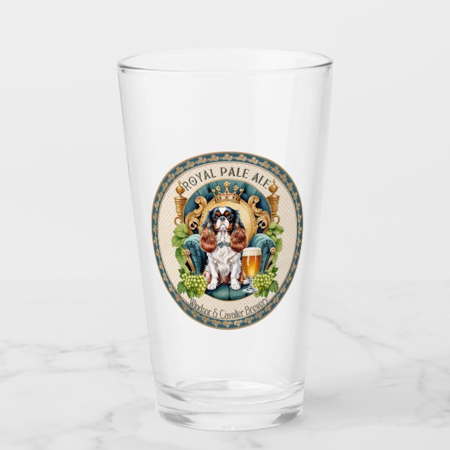 Kung Charles Beer Glass Glaskopp (Framsida)