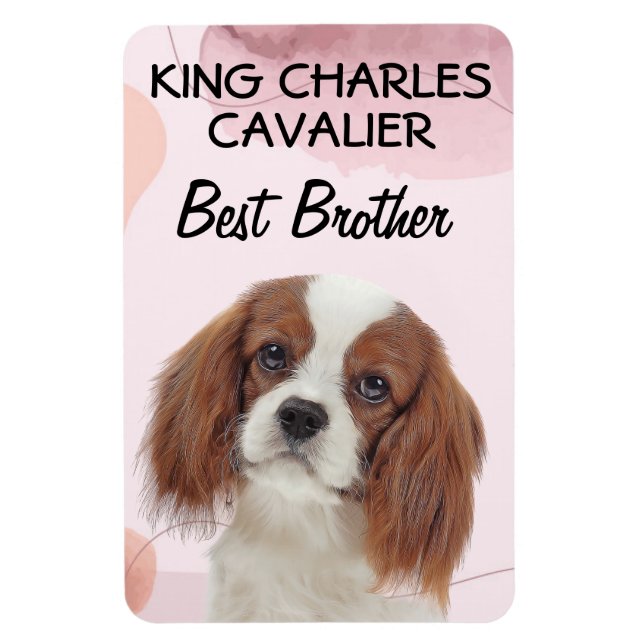 Kung Charles Cavalier Best Brother Magnet (Vertikal)