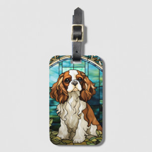 Kung Charles Cavalier spanel Luggage Tag Bagagebricka