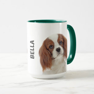 Kung Charles Cavalier Spanska Personlig mugg