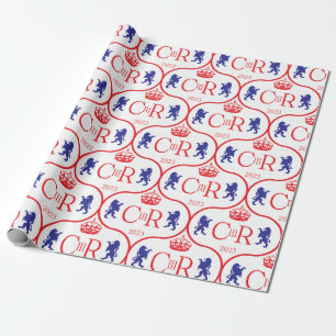 Kung Charles CIIIR Coronation 2023 Förenade kungar Presentpapper
