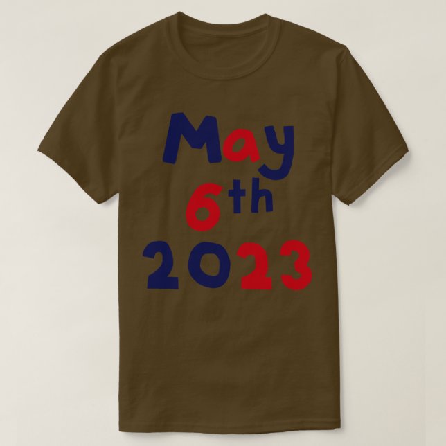 Kung Charles Coronation Day May 6e 2023 T Shirt (Design framsida)