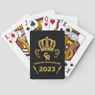 Kung Charles English Royal Coronation Casinokort