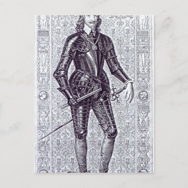 Kung Charles I Vykort (Framsida)