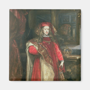 Kung Charles II av Spanien Magnet