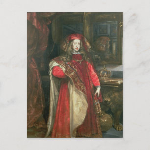 Kung Charles II i Spanien Vykort