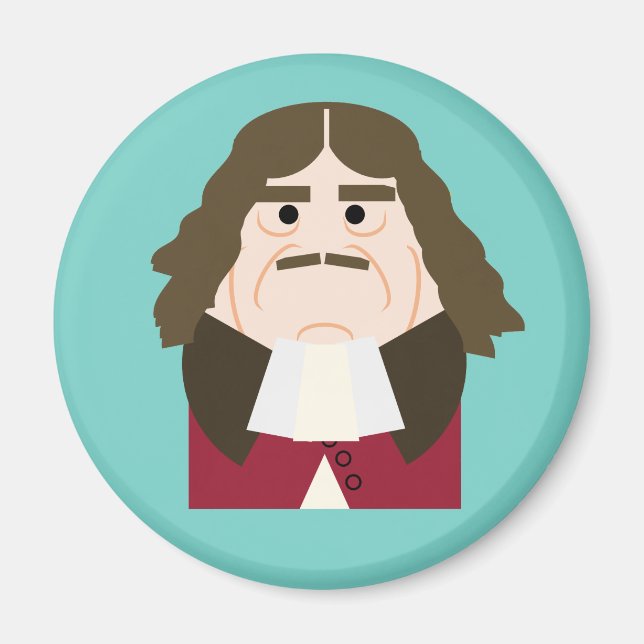 Kung Charles II Magnet (Framsidan)