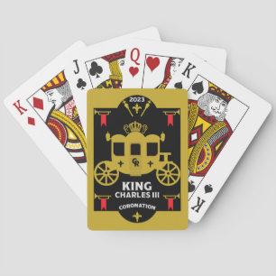 Kung Charles III British Coronation 2023 Casinokort