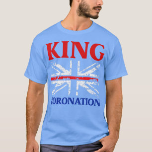 Kung Charles III Coronation 2023 British Hearts R T Shirt