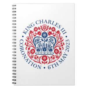 Kung Charles III Coronation Anteckningsbok