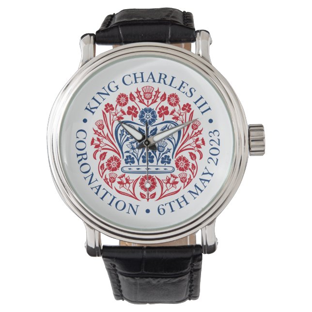 Kung Charles III Coronation Armbandsur (Framsida)