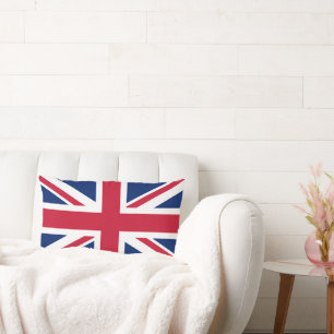 Kung Charles III Coronation, British Flagga Lumbarkudde
