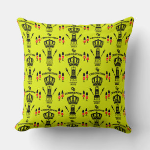 Kung Charles III Coronation Commemorative Souvenir Kudde