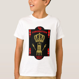 Kung Charles III Coronation Commemorative Souvenir T Shirt