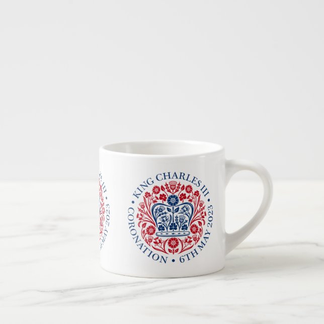 Kung Charles III Coronation Espressomugg (Höger)