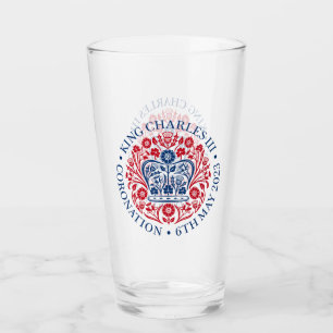 Kung Charles III Coronation Glaskopp