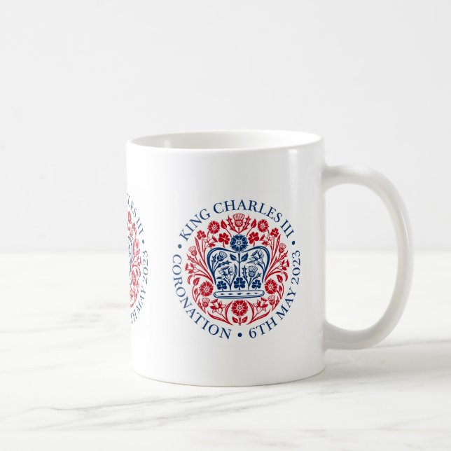 Kung Charles III Coronation Kaffemugg (Höger)