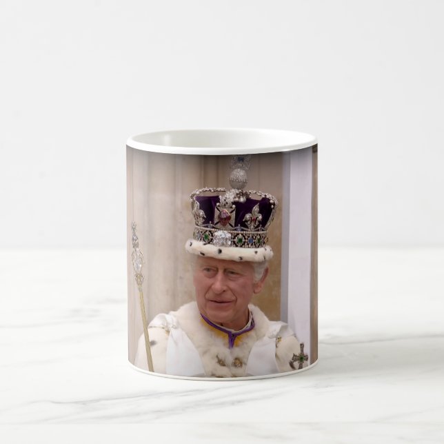 Kung Charles III Coronation Kaffemugg (Center)