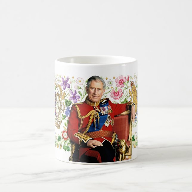 Kung Charles III Coronation Kaffemugg (Center)