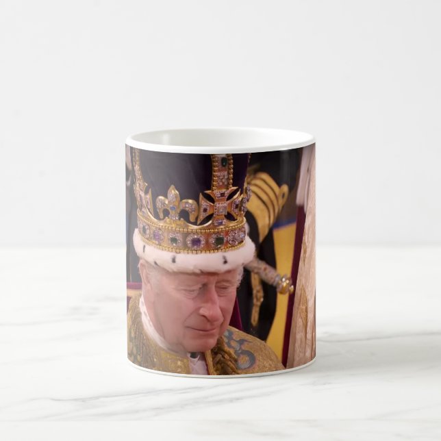 Kung Charles III Coronation Kaffemugg (Center)