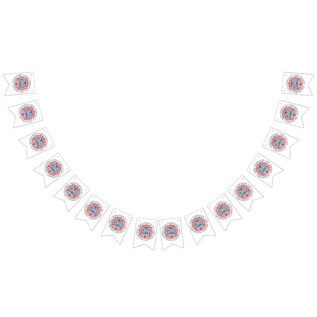 Kung Charles III Coronation logotyp Vimplar (Alla)