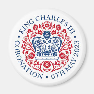 Kung Charles III Coronation Magnet