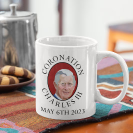 Kung Charles III Coronation minneshögtid i Mugg
