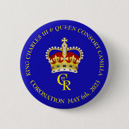 Kung Charles III Coronation Souvenir Knapp