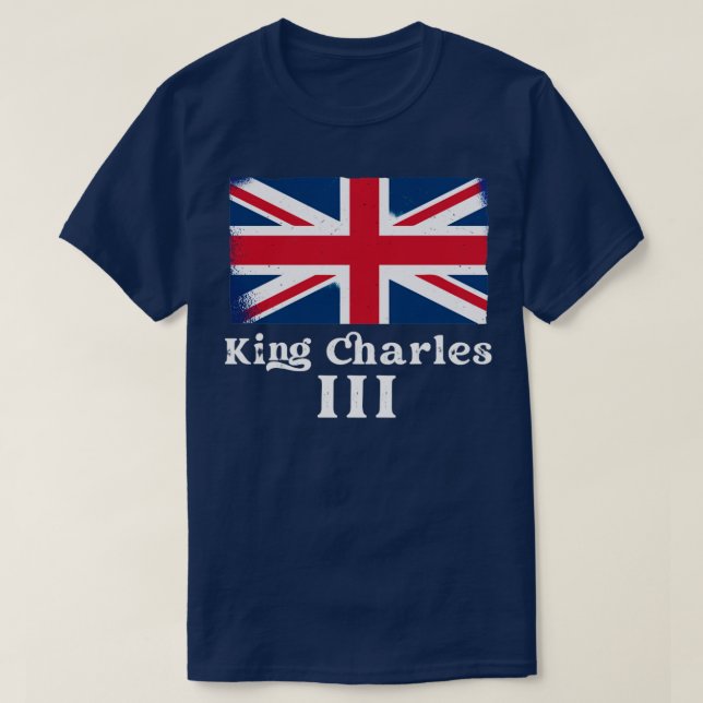 Kung Charles III Coronation T Shirt (Design framsida)