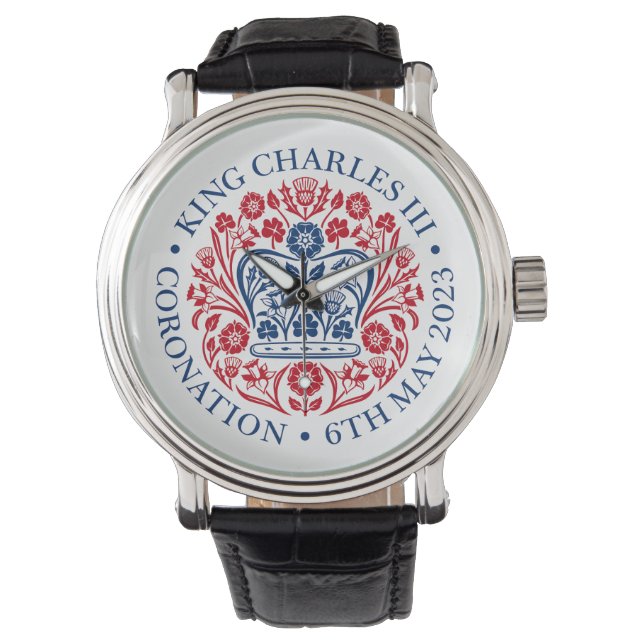 Kung Charles III Coronation Watch Armbandsur (Framsida)