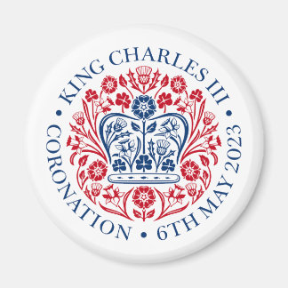 Kung Charles III-officiell Magnet