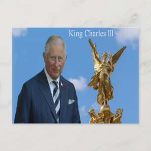 Kung Charles lll Vykort