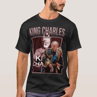 kung charles lustiga retro - Kung Charles T Shirt