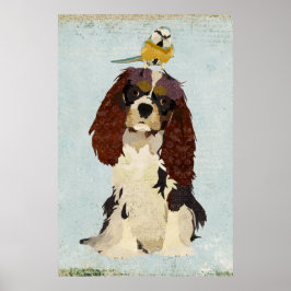 Kung Charles Spain & Little Bird Art Poster