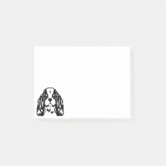 Kung Charles Spaniel Hund Post-it Block