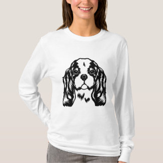 Kung Charles Spaniel Hund T Shirt