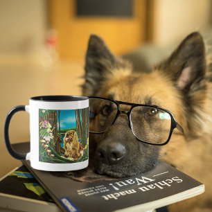 Kung Charles Spaniel Sprite Fantasy Mugg