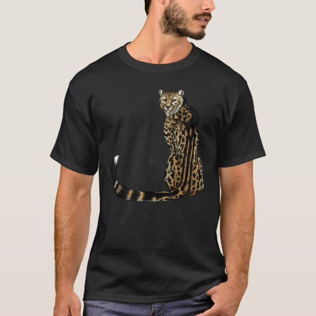 Kung Cheetah Classic T-Shirt (Framsida)