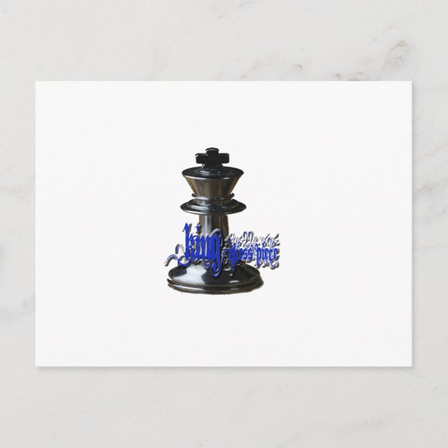 Kung Chess Biet Vykort (Framsida)