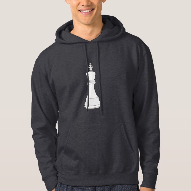 Kung Chess Hoodie (Framsida)