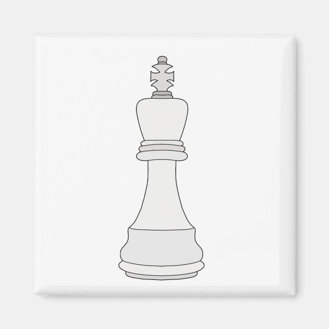 Kung Chess Magnet (Framsidan)
