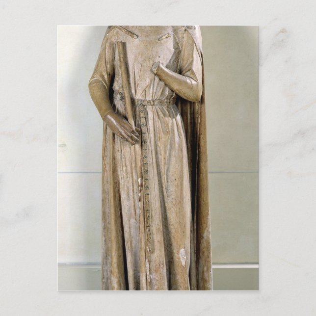 Kung Childebert I från Abbey Vykort (Framsida)