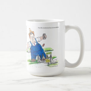 Kung Christie & GW Bridge Roligt Kaffemugg