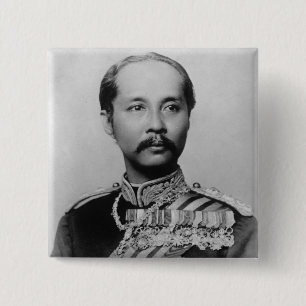 Kung Chulalongkorn Rama V av Thailand Knapp