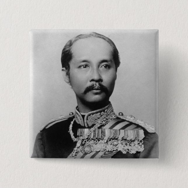 Kung Chulalongkorn Rama V Thailand Knapp (Framsida)
