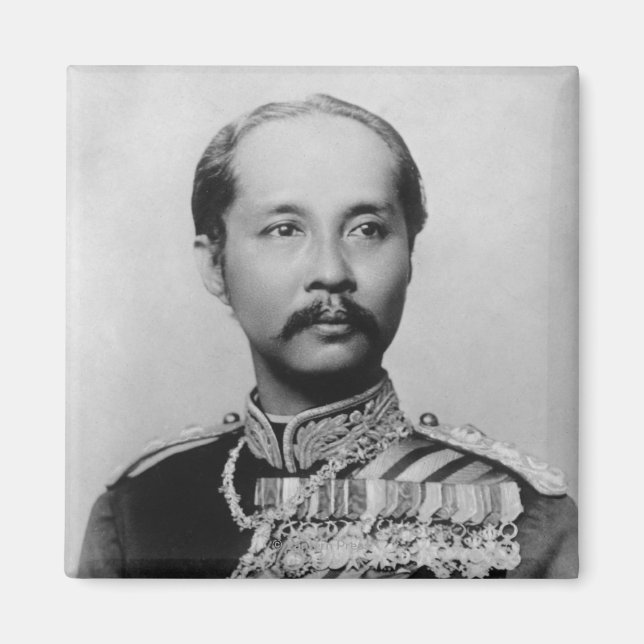Kung Chulalongkorn Rama V Thailand Magnet (Framsidan)