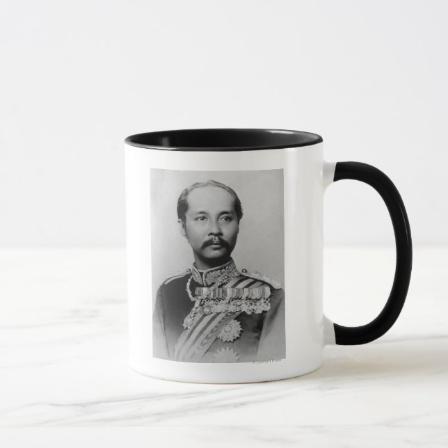 Kung Chulalongkorn Rama V Thailand Mugg (Höger)