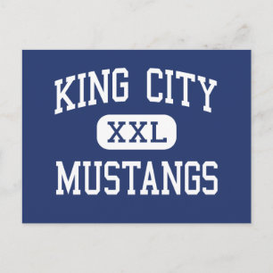 Kung City - Mustangs - High - Kung City California Vykort