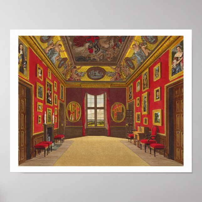 Kung Closet, Windsor Castle från "Royal Res Poster (Framsidan)