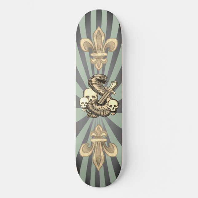 Kung Cobra Skateboard (Framsida)